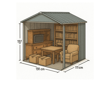 Lloguer de traster Double Closet de 2,5m²